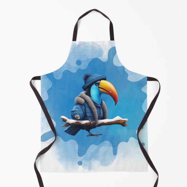 Item preview, Nice blue toucan designed and sold by Yeyishop.