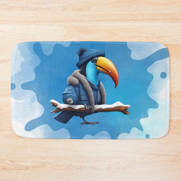 Item preview, Nice blue toucan designed and sold by Yeyishop.