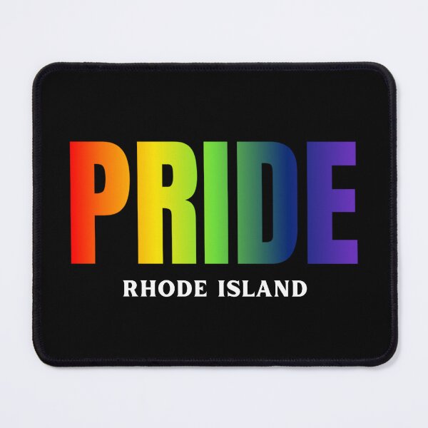Item preview, Rhode Island Pride t-shirt, Rainbow color pride LGBTQ graphic t-shirt, Pride unisex t-shirt designed and sold by PrideBeProud.