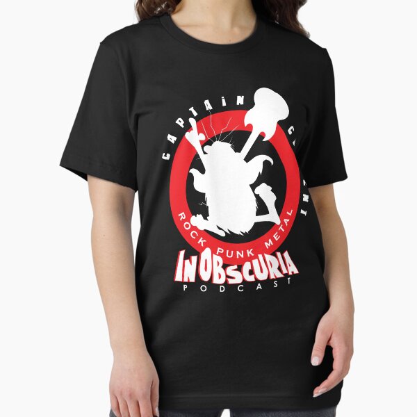 Captain Content white Essential T-Shirt
