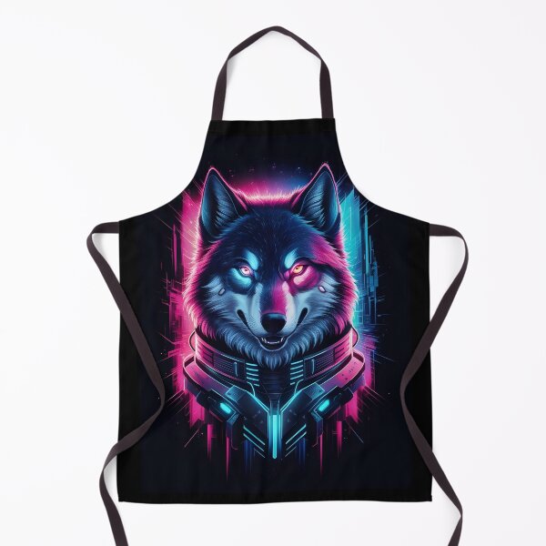 Artikelvorschau, Cyber Wolf | Farbenfrohes und lebendiges Design entworfen und verkauft von Zibis09.