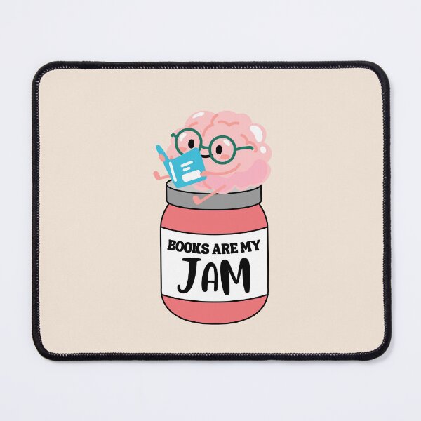 Item preview, Books are my jam designed and sold by marlynlove.