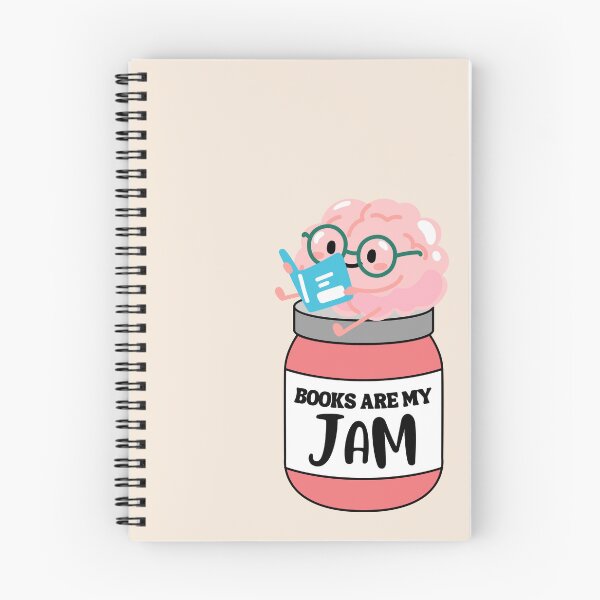 Item preview, Books are my jam designed and sold by marlynlove.