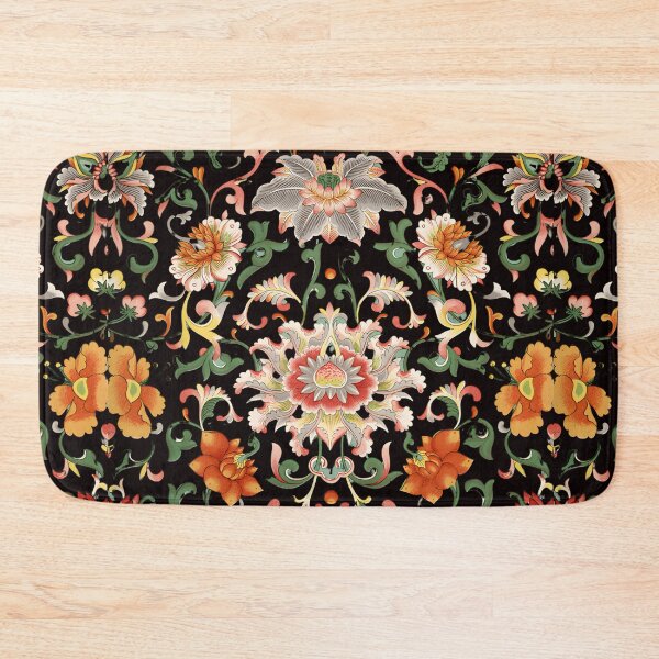 Aperçu de l'œuvre inspiration orientale élégant motif floral complexe  créée et vendue par metebf.