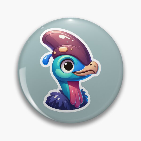 Item preview, Cassowary Sticker designed and sold by Magnuna.