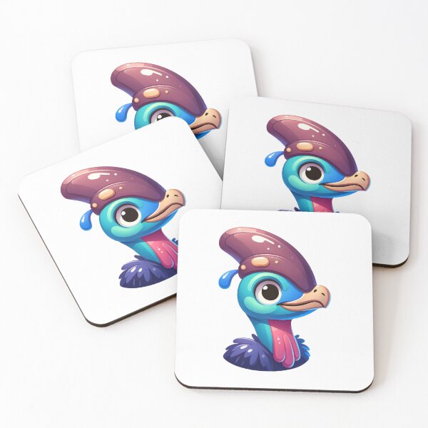 Item preview, Cassowary Sticker designed and sold by Magnuna.