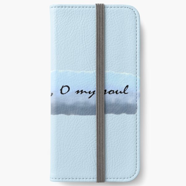 Bless the Lord O my soul iPhone Wallet