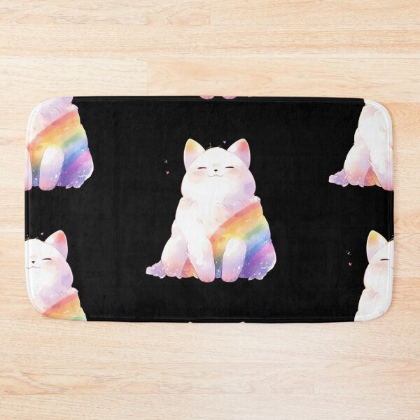 Item preview, Rainbow kitty designed and sold by MendaciousMina.