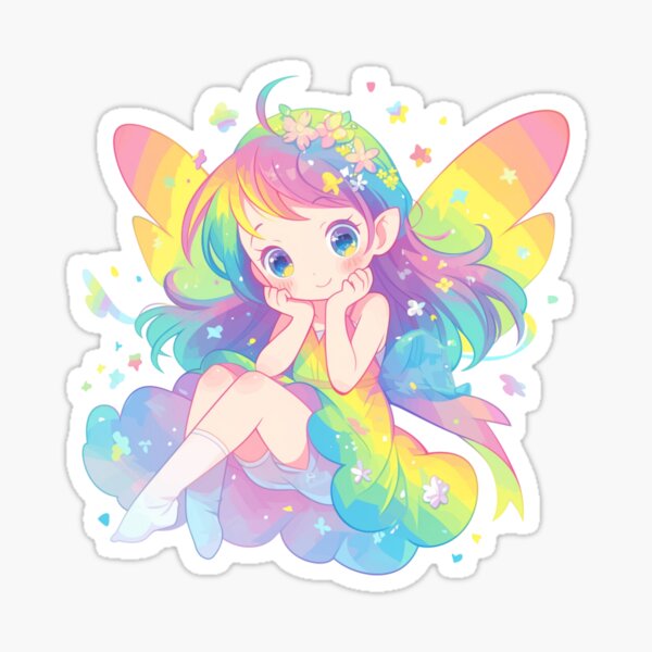 Item preview, Rainbow Fairy designed and sold by MendaciousMina.
