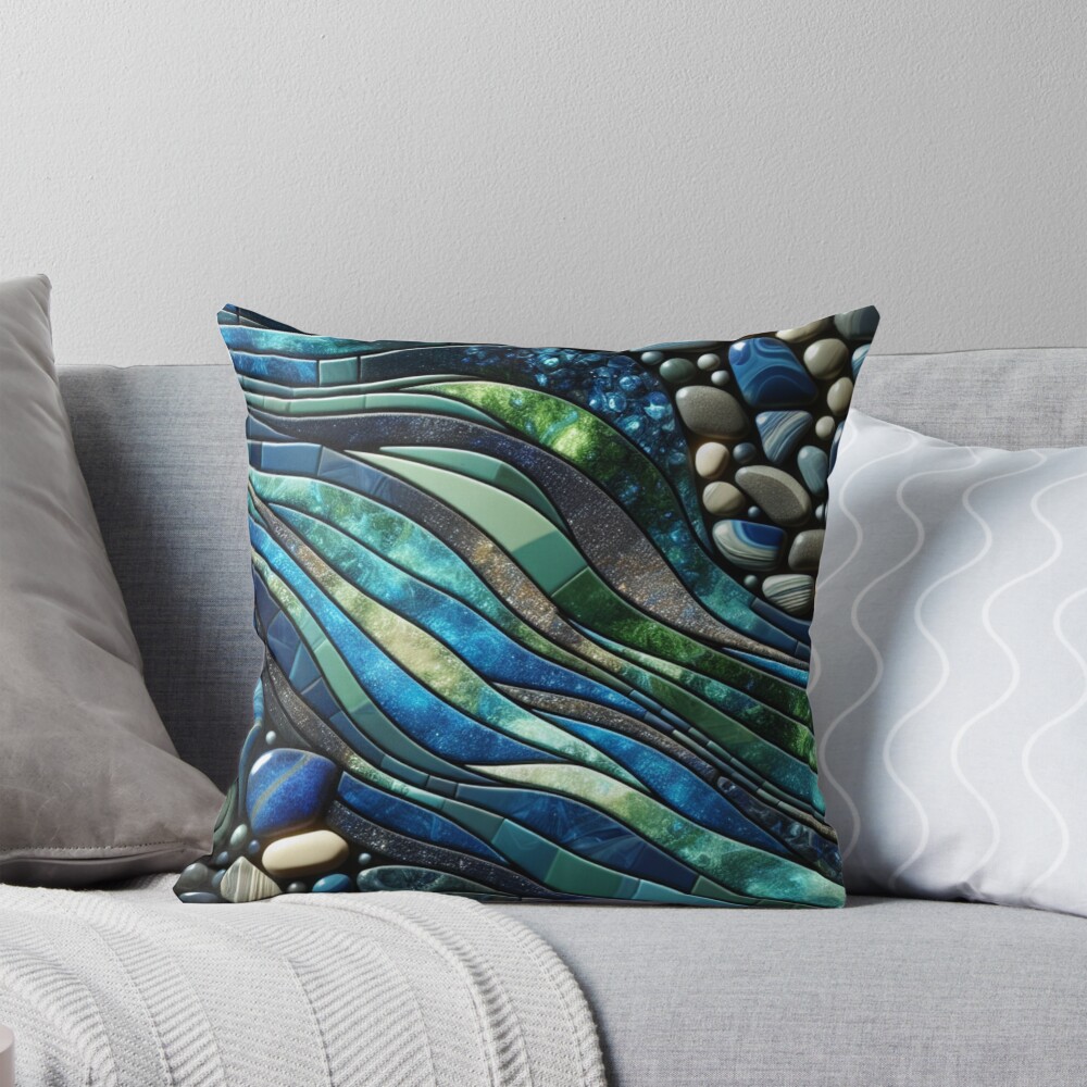 Item preview, Throw Pillow designed and sold by Freespirit66.