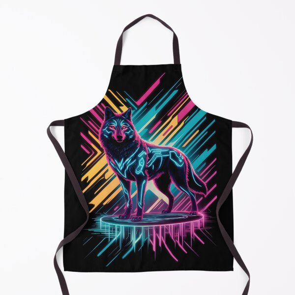 Artikelvorschau, Cyber Wolf | Farbenfrohes und lebendiges Design entworfen und verkauft von Zibis09.