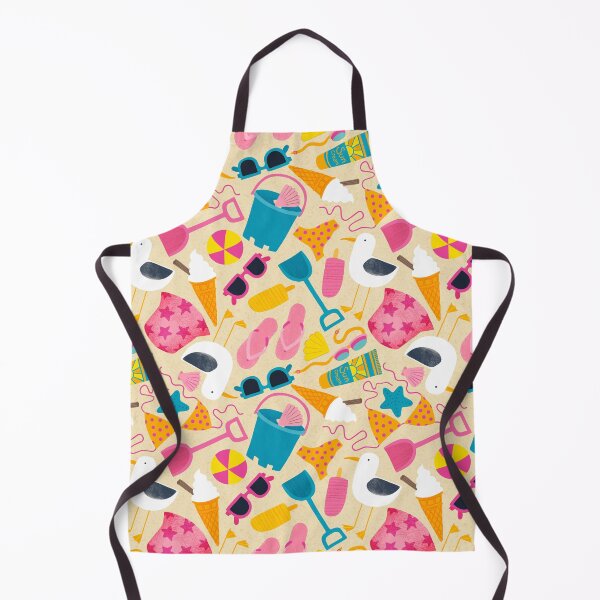 Item preview, Fun at the beach - on sand, cute pattern by Cecca Designs designed and sold by Cecca-Designs.