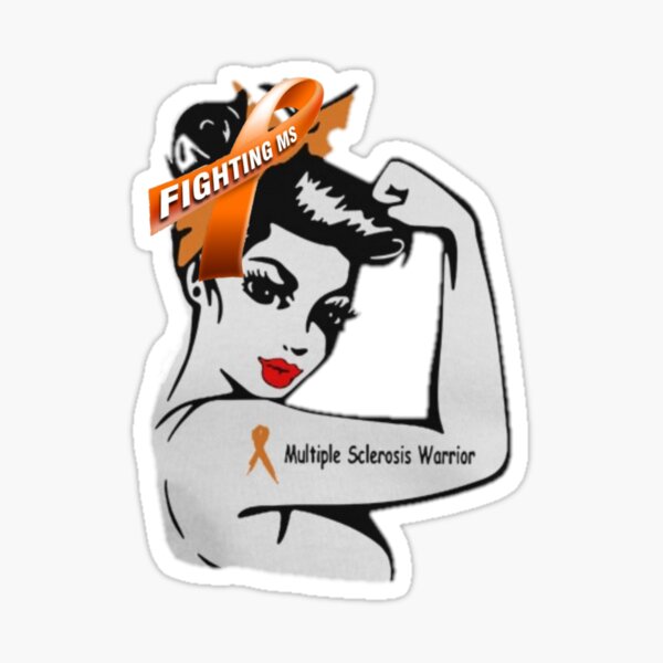 MS warrior Sticker