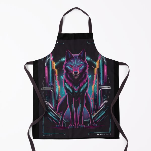 Artikelvorschau, Cyber Wolf | Farbenfrohes und lebendiges Design entworfen und verkauft von Zibis09.