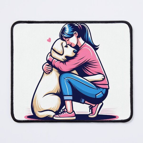 Item preview, Dog and Owner Unbreakable Bond designed and sold by Cipher-28.