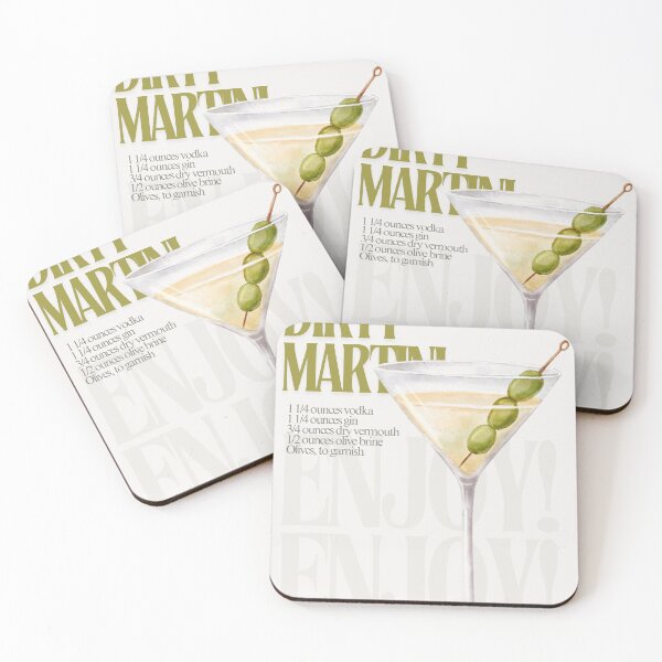 Item preview, dirty martini recipe  designed and sold by ntaliaaa.