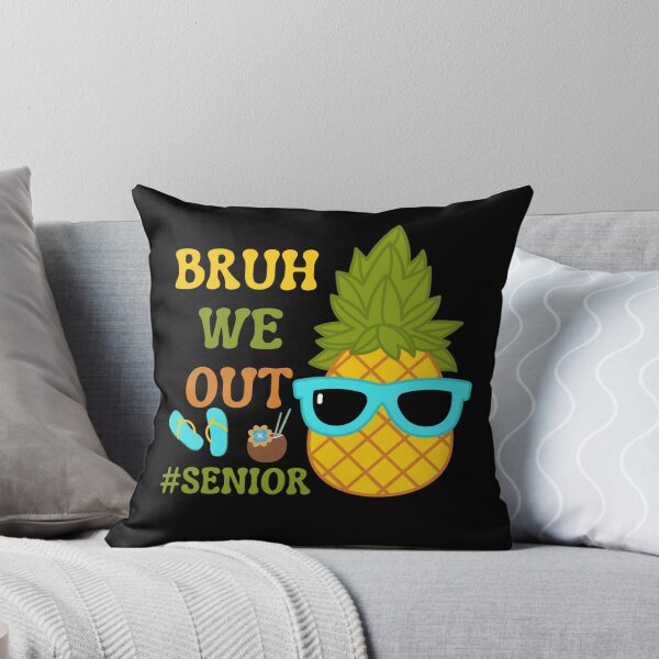 Item preview, Bruh we out senior end of school pineapple beach summer  designed and sold by Lulustarfox.