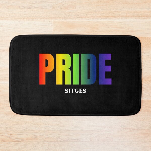 Item preview, Sitges Pride t-shirt, Rainbow color pride LGBTQ graphic t-shirt, Pride unisex t-shirt designed and sold by PrideBeProud.