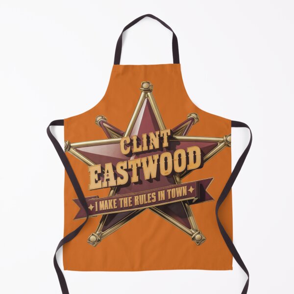Item preview, Cowboy pack Clint Eastwood, Sheriff’s Badge: I Make the Rules in Town designed and sold by Ajax90.