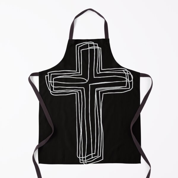 Item preview, cross minimal line white designed and sold by jkrphoto.
