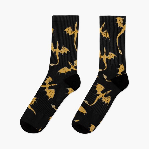Item preview, Black and Gold Dragon Pattern designed and sold by Celticrose721.