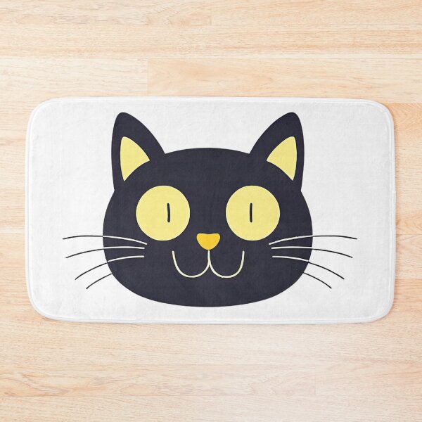 Item preview, Hํappy and lucky yellow eyes black cat  designed and sold by xappy365.