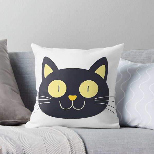Item preview, Hํappy and lucky yellow eyes black cat  designed and sold by xappy365.