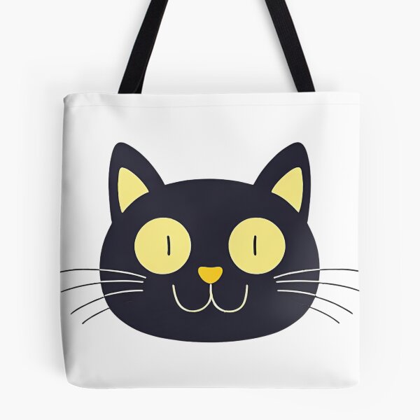 Item preview, Hํappy and lucky yellow eyes black cat  designed and sold by xappy365.