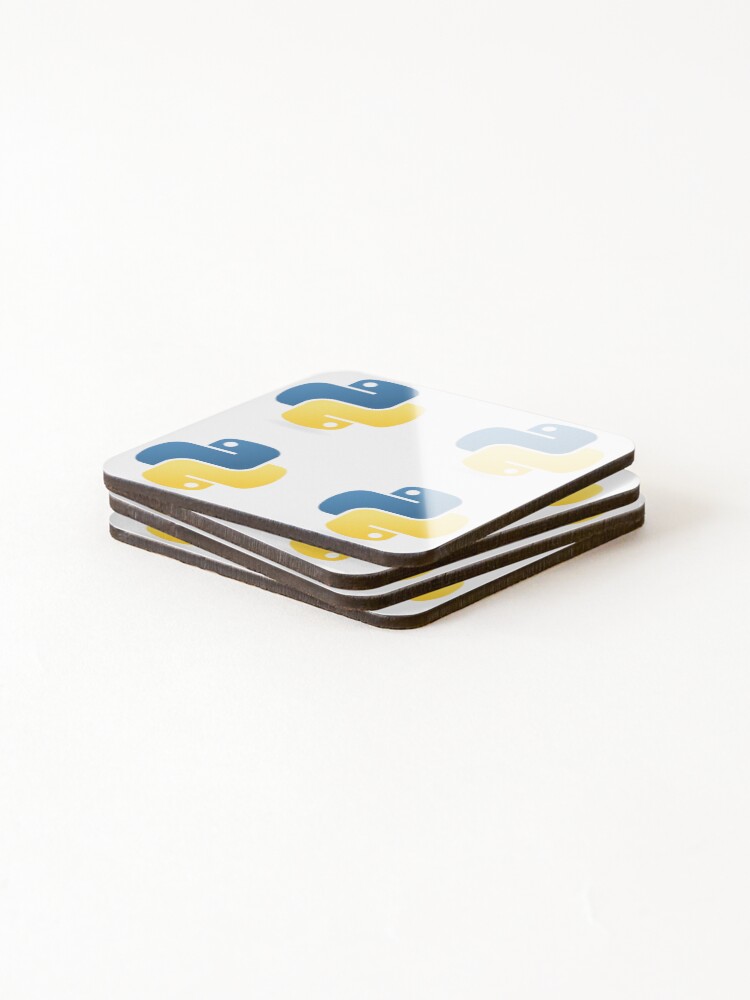 Thumbnail 4 of 5, Coasters (Set of 4), Python 4X designed and sold by GlassySteel.