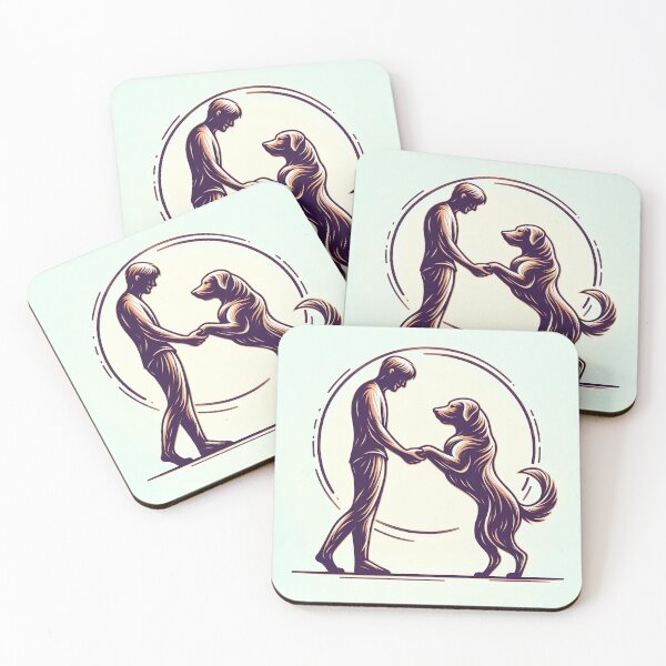 Item preview, Human and Dog: A Bond of Friendship designed and sold by Cipher-28.