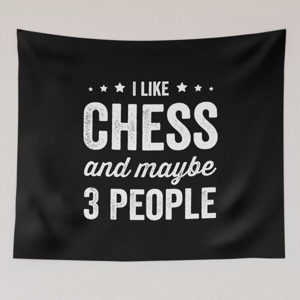 Item preview, I Like Chess And Maybe 3 People Chess Lover designed and sold by RareBunny.