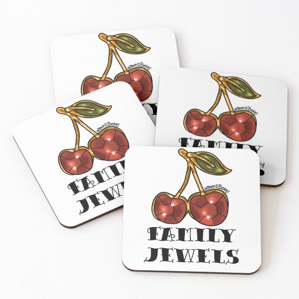 Item preview, “Family Jewels” Flash Tattoo designed and sold by IntrepidBeans.