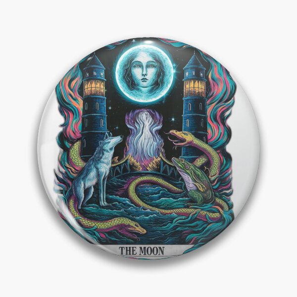 Item preview, Psychadelic Tarot- The moon designed and sold by onicaras.