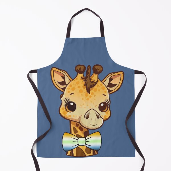 Item preview, Cute Giraffe with AroAces Agender Pride Flag Bowtie, Kawaii AroAce Agender Pride Design designed and sold by Travelslightly.
