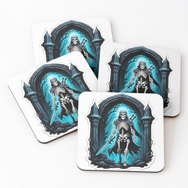 Item preview, Mystical skeleton warrior designed and sold by GooGooDesigns.