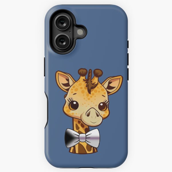 Artikel-Vorschau von Süße Giraffe mit Fliege mit demisexueller Pride-Flagge, Kawaii Demi Pride Design, designt und verkauft von Travelslightly.