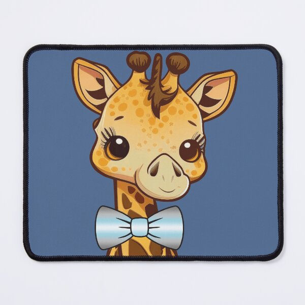 Item preview, Cute Giraffe with Demiboy Pride Flag Bowtie, Kawaii Demi Pride Design designed and sold by Travelslightly.