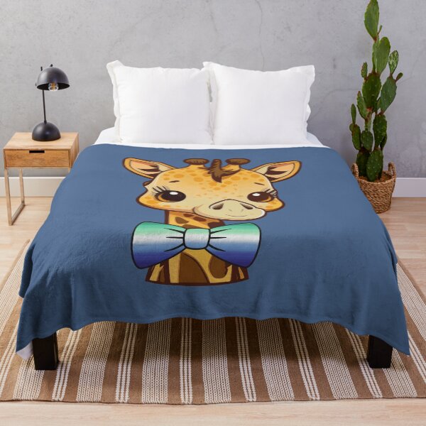 Item preview, Cute Giraffe with Gay MLM Pride Flag Bowtie, Kawaii MLM Pride Design  designed and sold by Travelslightly.
