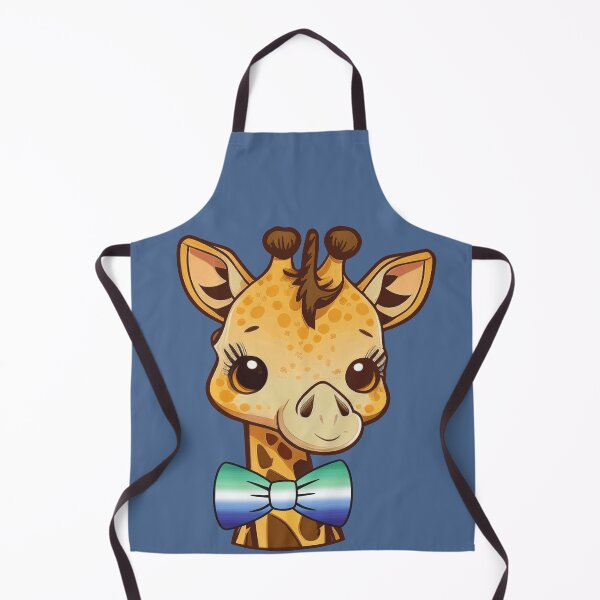 Item preview, Cute Giraffe with Gay MLM Pride Flag Bowtie, Kawaii MLM Pride Design designed and sold by Travelslightly.