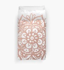 Rose Gold Mandala Bettbezug