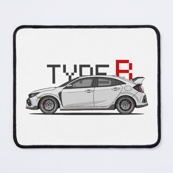 Item preview, FK8 Type R 90's Pixel Art (White) - JDM designed and sold by kacar-draw.