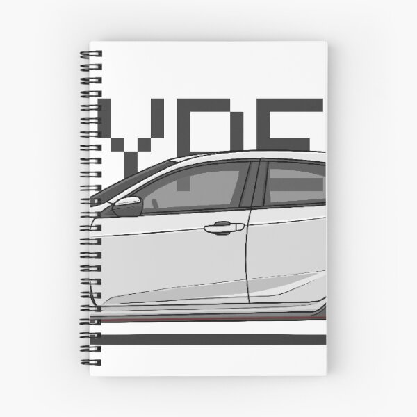 Item preview, FK8 Type R 90's Pixel Art (White) - JDM designed and sold by kacar-draw.