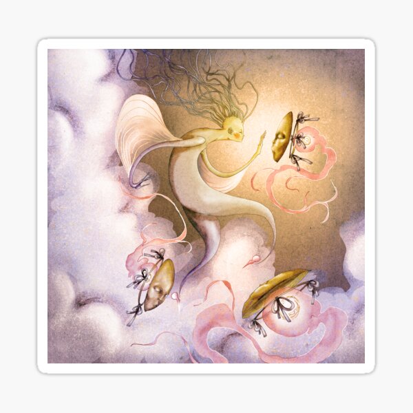 cloud hopper Sticker