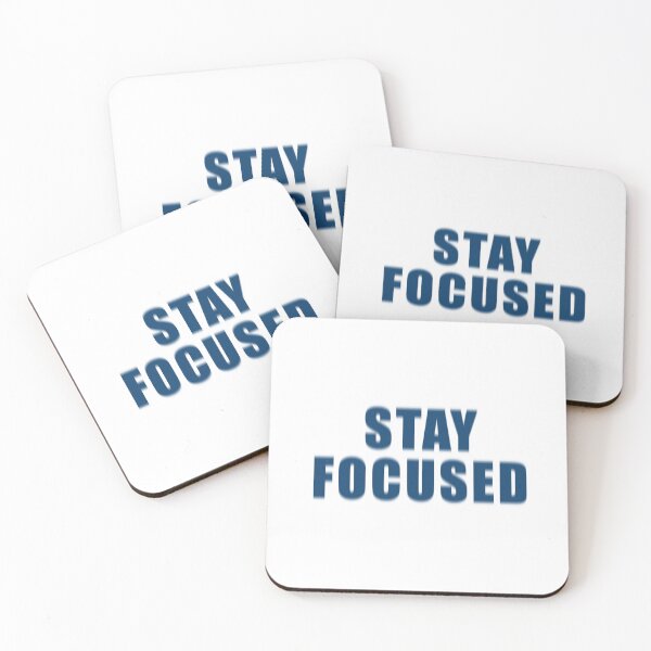 Item preview, Stay Focused - Blurry Text designed and sold by thebigleebowski.
