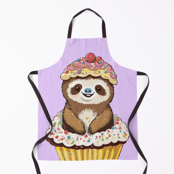 Item preview, Cupcake | Muffin Animal | Sweet Sloth | Funny Cupcake designed and sold by OrganicLights.