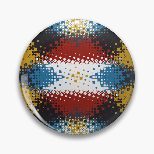 Item preview, Abstract Geometric Elements Mosaic designed and sold by AleksaDesignMTL.