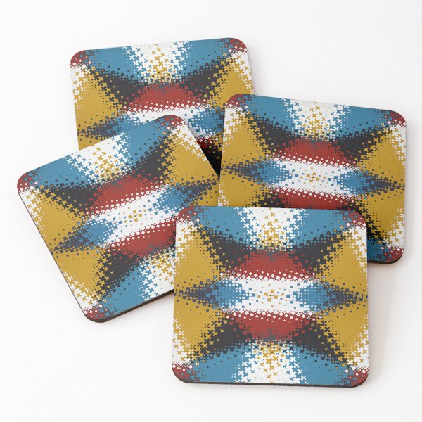 Item preview, Abstract Geometric Elements Mosaic designed and sold by AleksaDesignMTL.