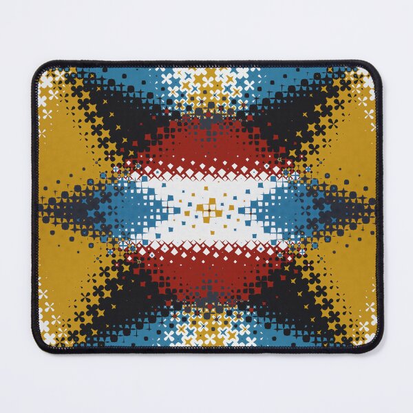 Item preview, Abstract Geometric Elements Mosaic designed and sold by AleksaDesignMTL.