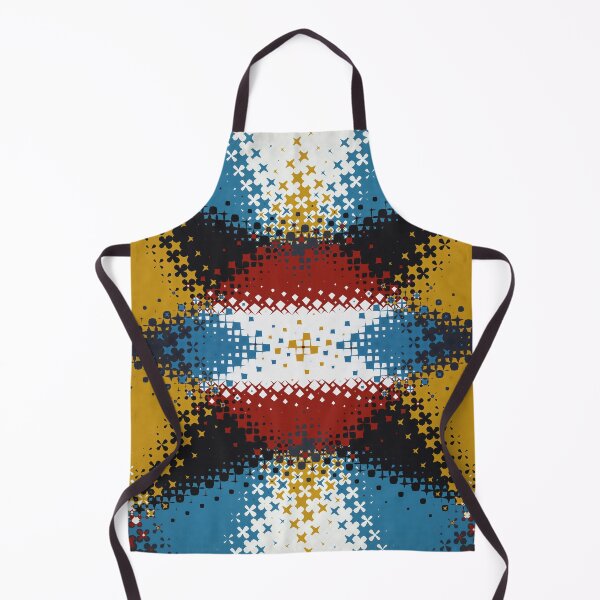 Item preview, Abstract Geometric Elements Mosaic designed and sold by AleksaDesignMTL.