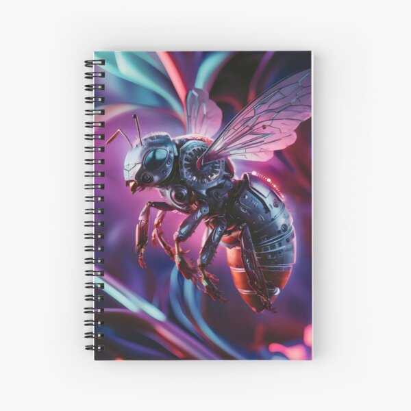 Item preview, A mechanical bee in the air. designed and sold by MyHappyArtShop.